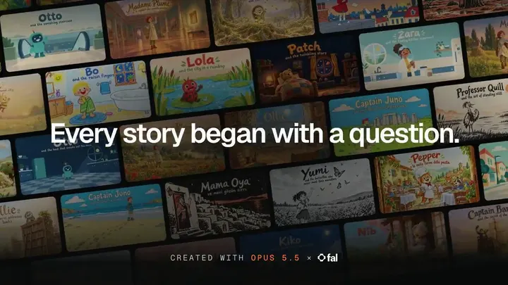 Storycast: Narrated Video Generator Launch video cover